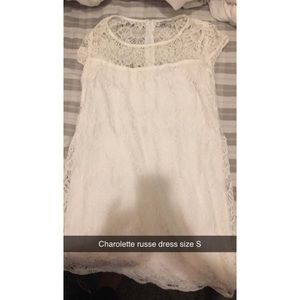 White lace dress